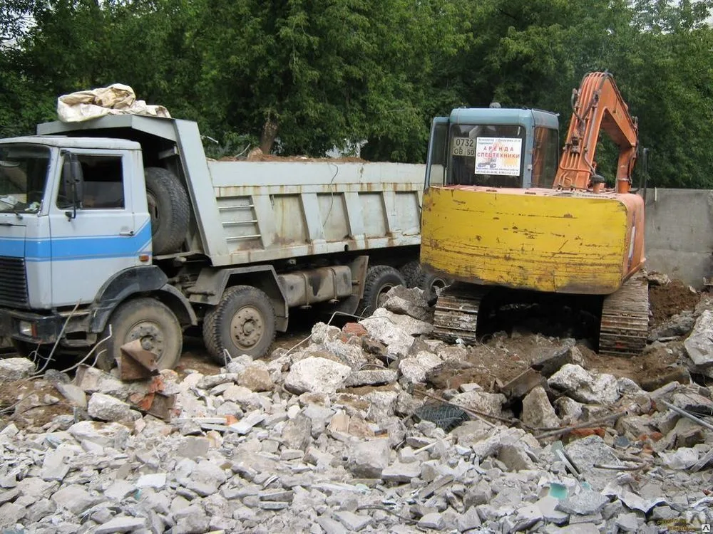 Вывоз бетонного боя и утилизация в Полевской в октябре