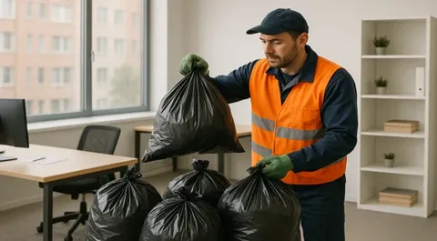 Уборка и вывоз мусора после мероприятий в Полевской в октябре